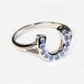 Horseshoe Ring Crystal